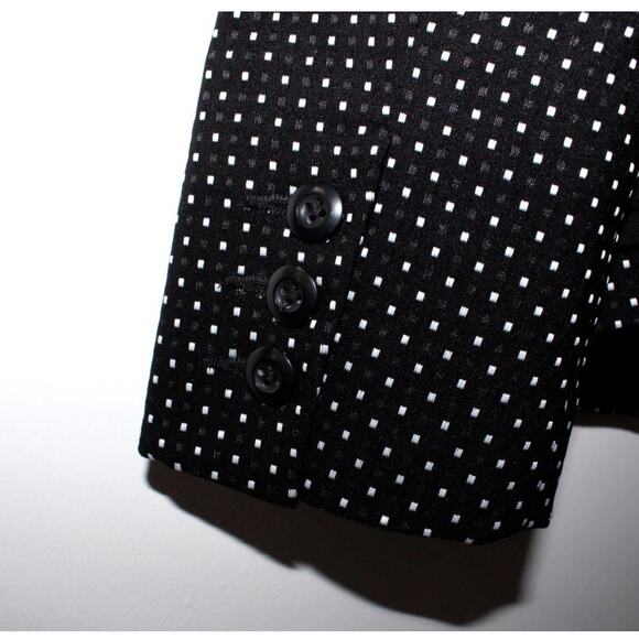 Cabi 5156 Black and White Polka Dot Blazer Jacket Size 4 - Picture 2 of 11